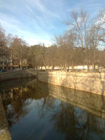Jardin de la Fontaine, le canal